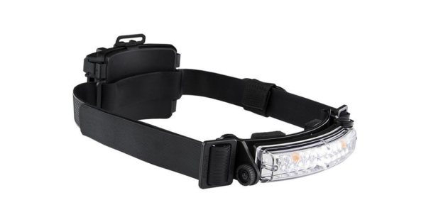 Command+ Tilt White & Amber LED Headlamp / Helmet Light